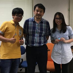 Internship students from Thailand